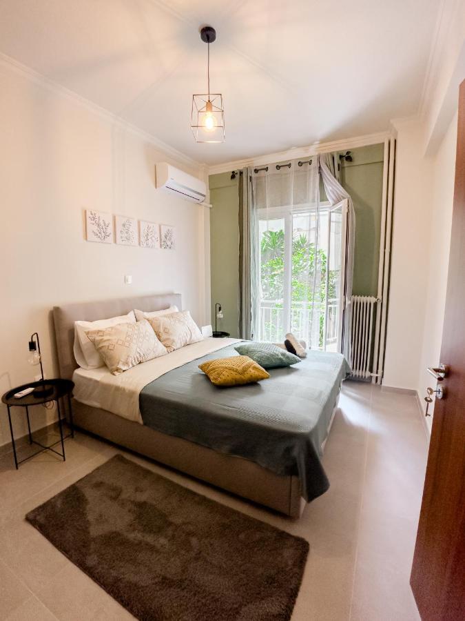 Metro Chic Haven: Modernized Urban Studio Near The Tram Atene Esterno foto