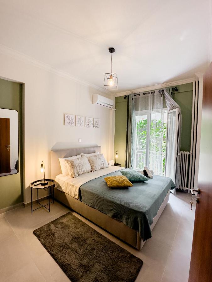 Metro Chic Haven: Modernized Urban Studio Near The Tram Atene Esterno foto